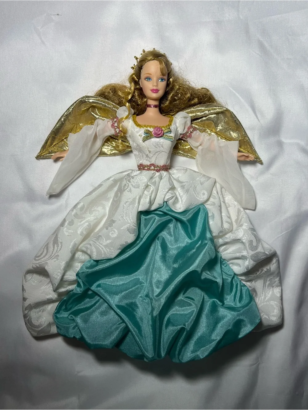 Barbie Angel of Joy Doll 1998 Mattel Vintage Collectible Wings Outfit No Shoes